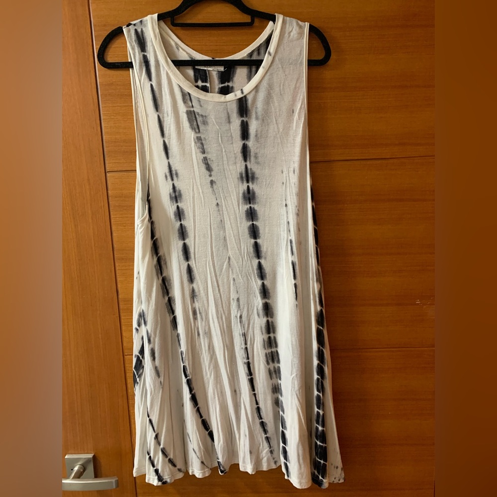Tie-dye dress / beach cover up